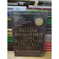 Image of Belajar manajemen Dari konsultasi Strategi