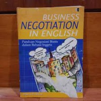 Image of Business Negotiation in English
