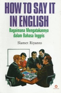 Image of How to Say it in English