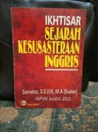 Image of Ikhtisar Sejarah Kesusasteraan Inggris