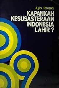 Image of Kapankah Kesusasteraan Indonesia Lahir