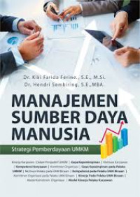 Image of Manajemen Sumber Daya Manusia: Strategi Pemberdayaan UMKM
