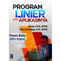 Image of Program Linier dan Aplikasinya